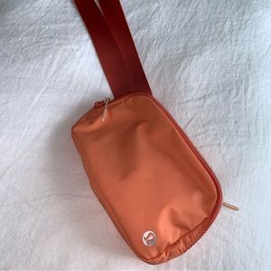 Orange belt bag